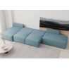 Rozłożony duży narożnik w stylu loft