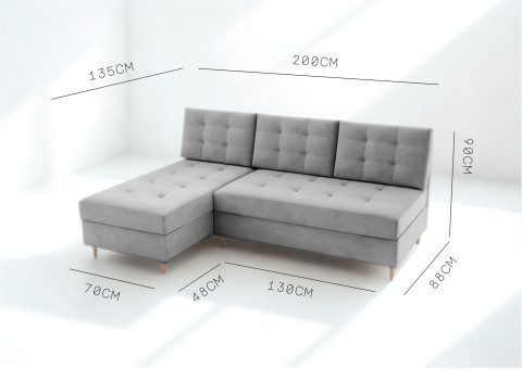 [1134] Biały stół rozkładany w stylu glamour ARTMOZ 140180cm Stoły