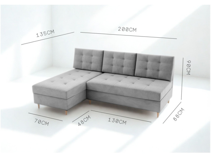 [1134] Biały stół rozkładany w stylu glamour ARTMOZ 140180cm Stoły