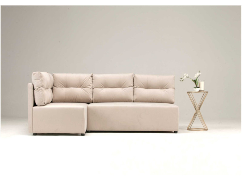 [1141] Biały stół rozkładany w stylu glamour ARTMOZ 140180cm Stoły