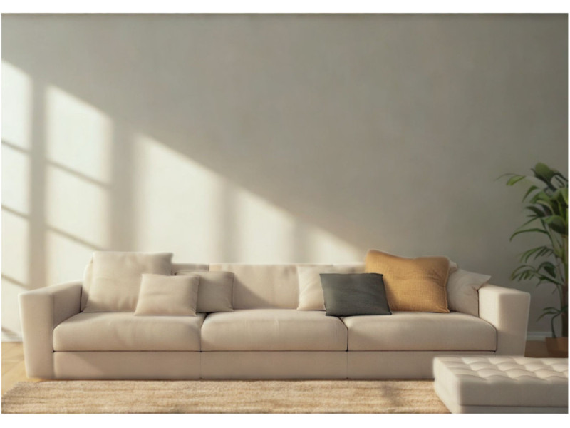 Duża modułowa sofa Cleo rozkładana do funkcji spania