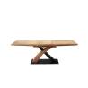 Stół o strukturze drewnianej
