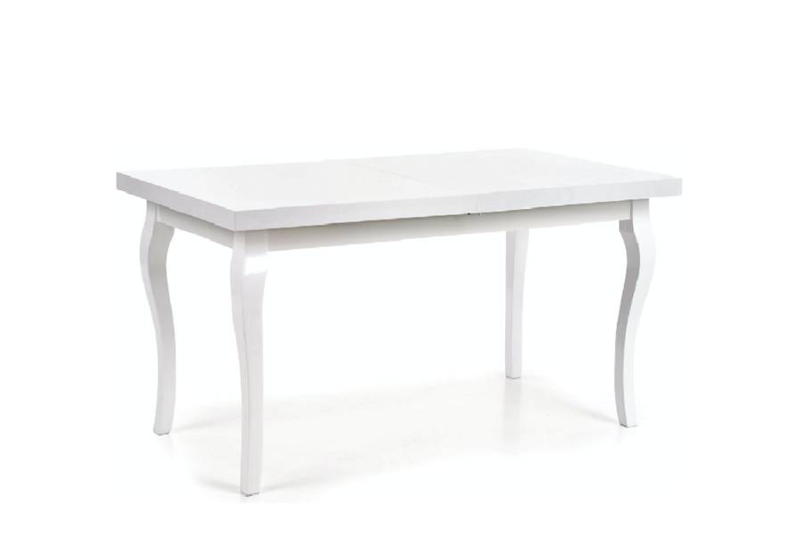 Biały stół w stylu glamour 160cm-240