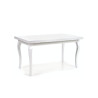 [1271] Biały stół w stylu glamour 160cm240 ARTMOZ Stoły