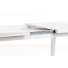 [1275] Biały stół w stylu glamour 160cm240 ARTMOZ Stoły