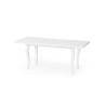 [1281] Biały stół w stylu glamour 160cm240 ARTMOZ Stoły