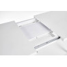 [1282] Biały stół w stylu glamour 160cm240 ARTMOZ Stoły