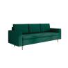Zielona skandynawska sofa
