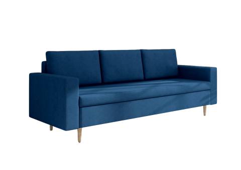 Granatowa skandynawska sofa