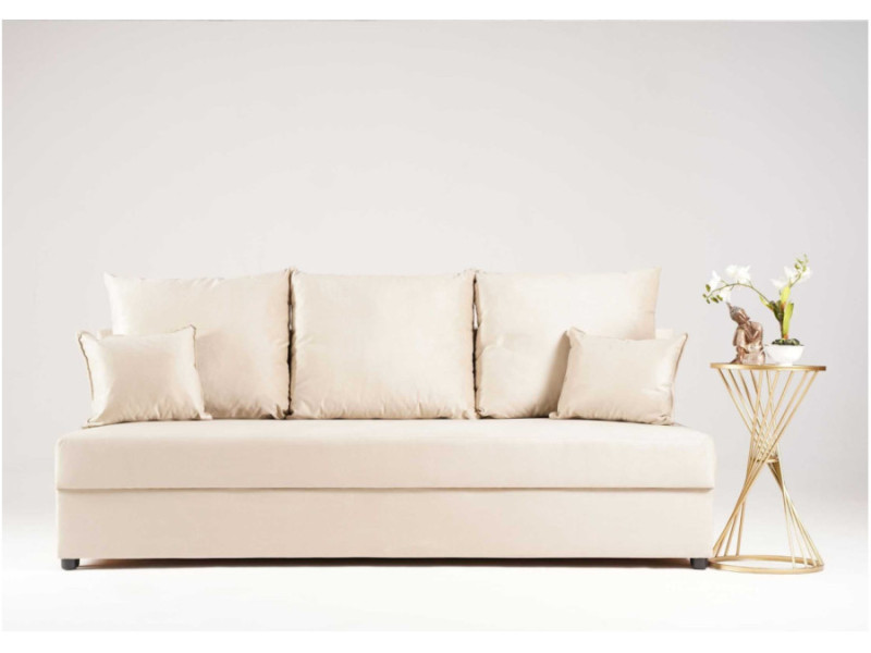 Klasyczna prosta sofa rozkładana Paco