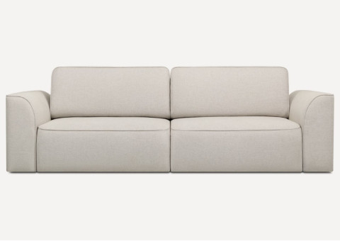 Loftowa elegancka mała sofa rozkładana Koma