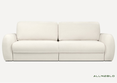 Designerska elegancka mała sofa rozkładana Palla