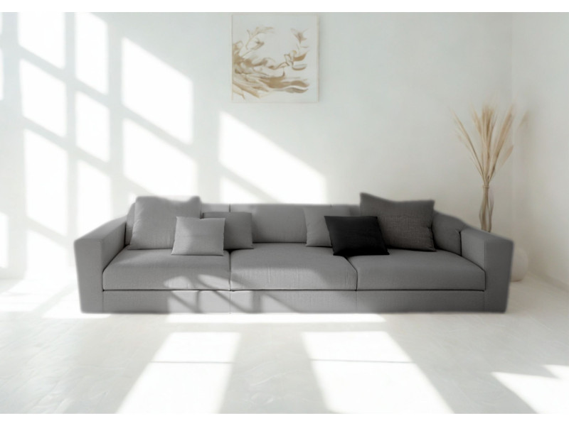 Duża modułowa sofa Cleo rozkładana do funkcji spania