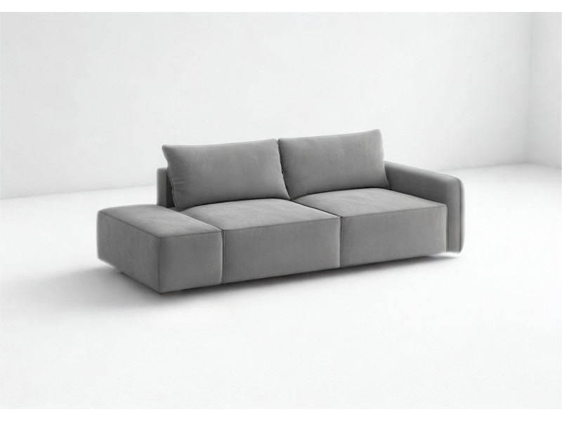 Lewa sofa modułowa z pufą rozkładana Vinci 2