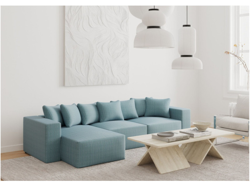 Modułowy narożnik w stylu loft SAKURA LEWY