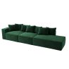 Zielona sofa loftowa