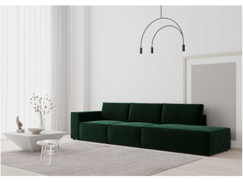 Elegancka sofa z szwem francuskim Goia Lewa