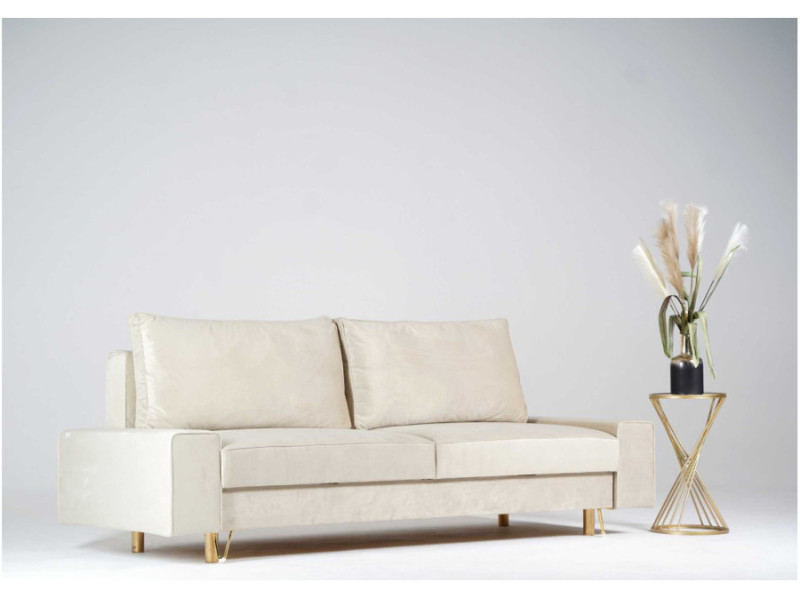 Elegancka sofa w stylu glamour STINO