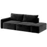 Prawa sofa czarna