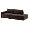 Prawa sofa czekoladowa