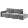 Szara sofa modułowa