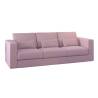 Różowa nowoczesna sofa