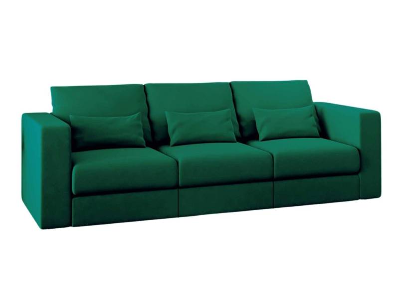 Zielona sofa rozkładana
