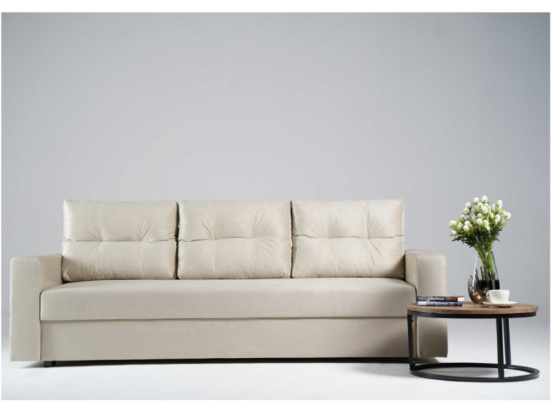 Skandynawska sofa rozkładana Bora