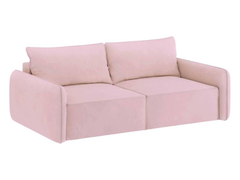 Różowa sofa modułowa 230cm