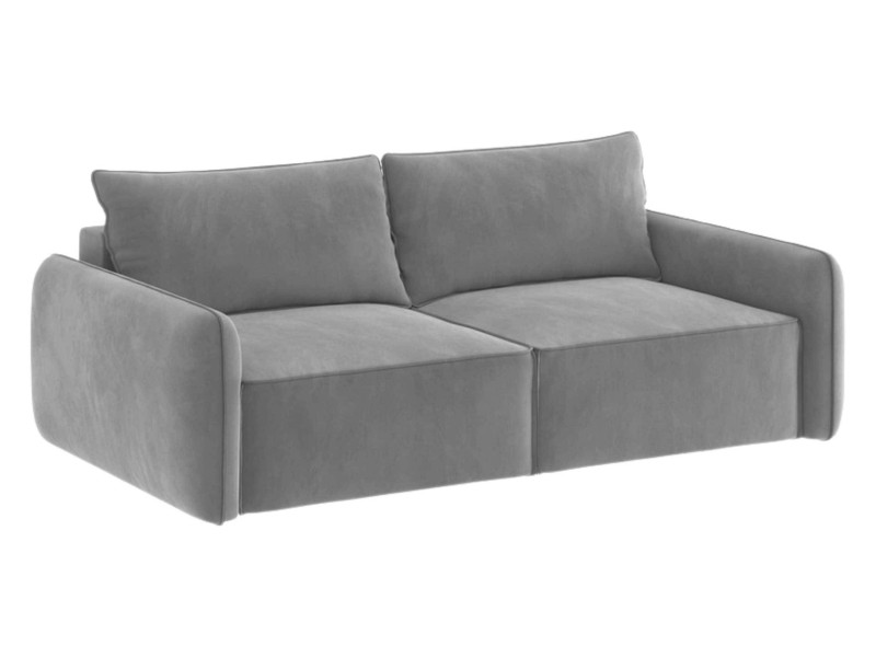Szara sofa modułowa 230cm