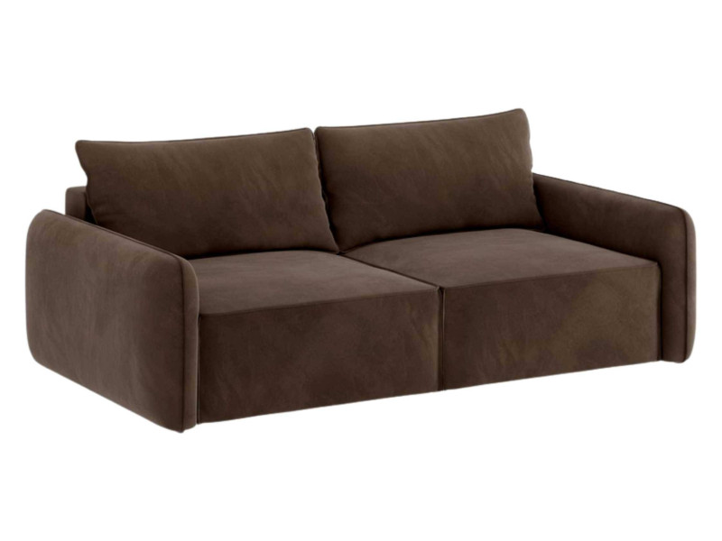 Brązowa sofa modułowa 230cm