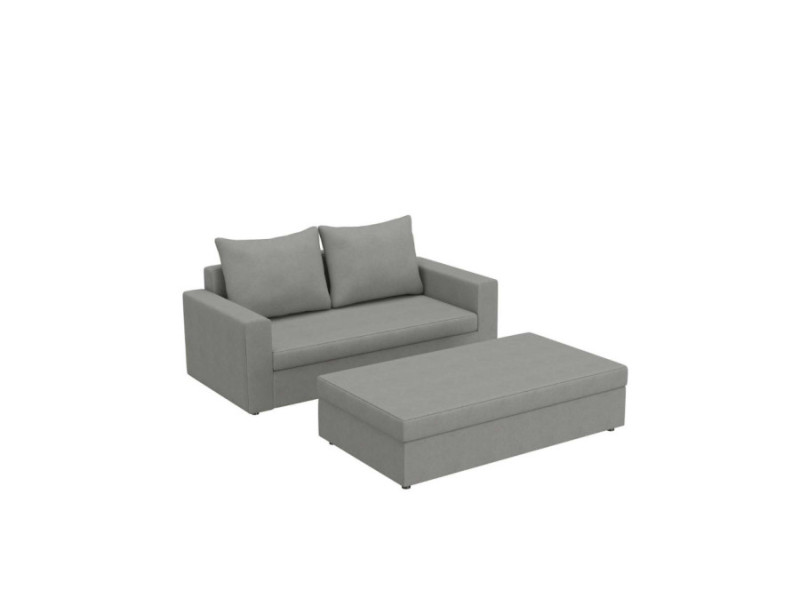 Mała SOFA ARLO 2 ST z Funkcją Spania pufa zestaw