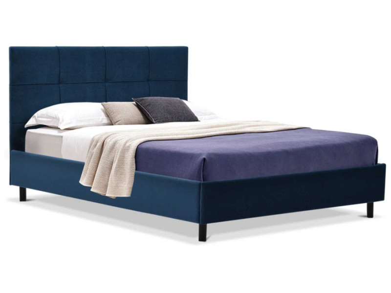 Łóżko tapicerowane BELMONDO 180x200 w stylu skandynawskim