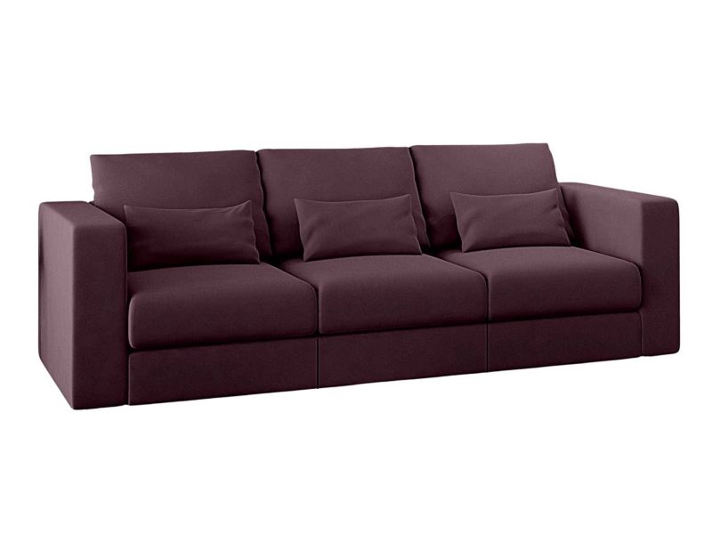 Brązowa klasyczna sofa