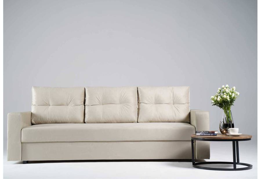 Skandynawska sofa rozkładana Bora