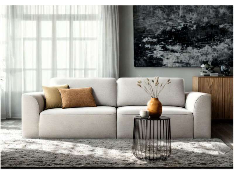 Loftowa elegancka mała sofa rozkładana Koma