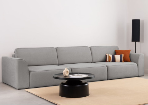 Loftowa designerska duża sofa rozkładana Koma 3 - zdjęcie 2