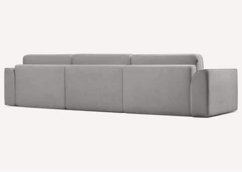 Loftowa designerska duża sofa rozkładana Koma 3 - zdjęcie 7