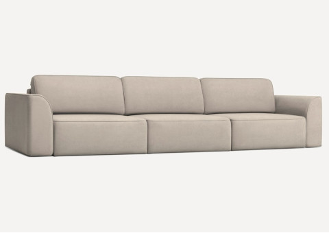 Loftowa designerska duża sofa rozkładana Koma 3 - zdjęcie 8