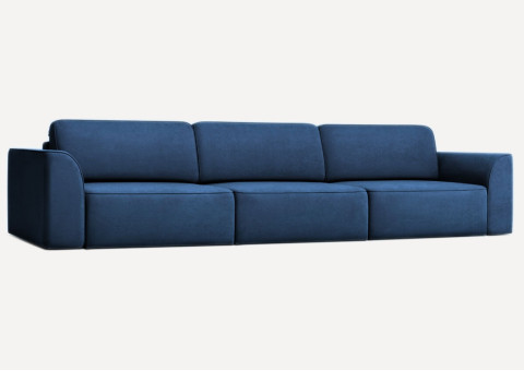 Loftowa designerska duża sofa rozkładana Koma 3 - zdjęcie 9