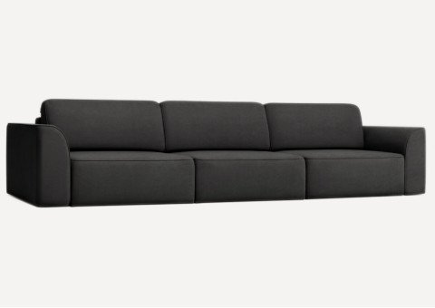 Loftowa designerska duża sofa rozkładana Koma 3 - zdjęcie 11