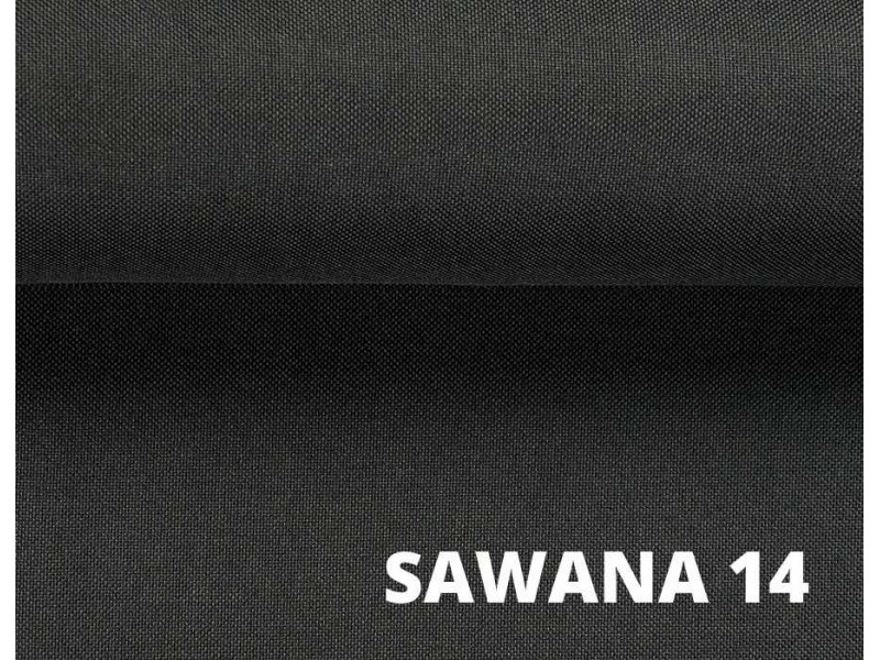 Próbka tkaniny SAWANA 14, kolor: Czarny, grupa Basic
