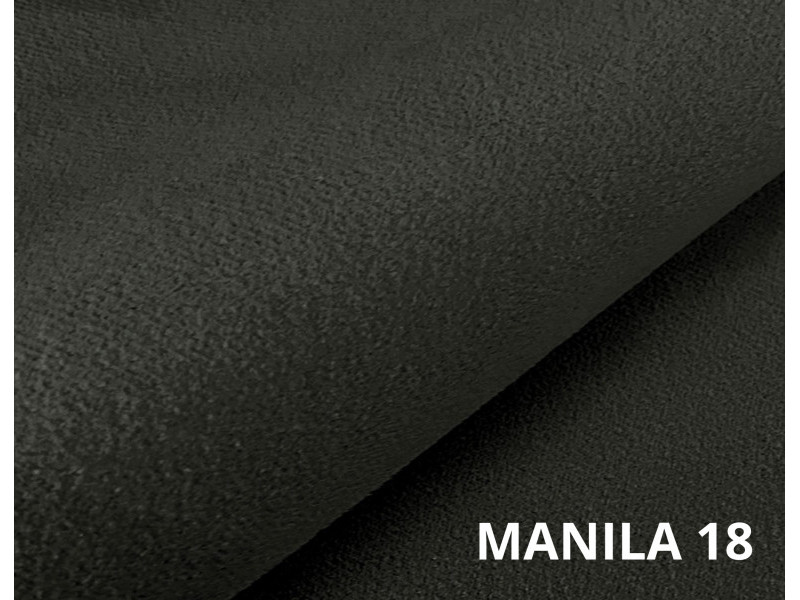 Próbka tkaniny MANILA 18, kolor: Czarny, grupa Basic
