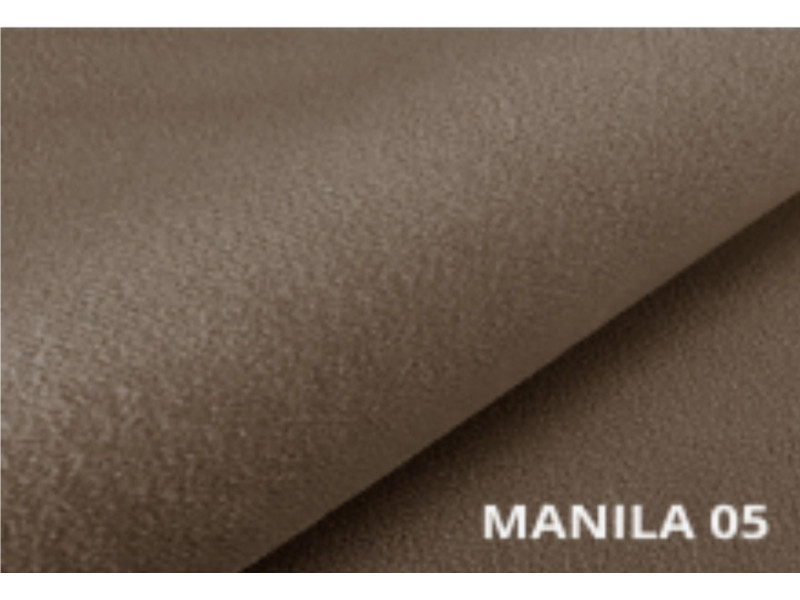 Próbka tkaniny MANILA 05, kolor: Szary brąz, grupa Basic