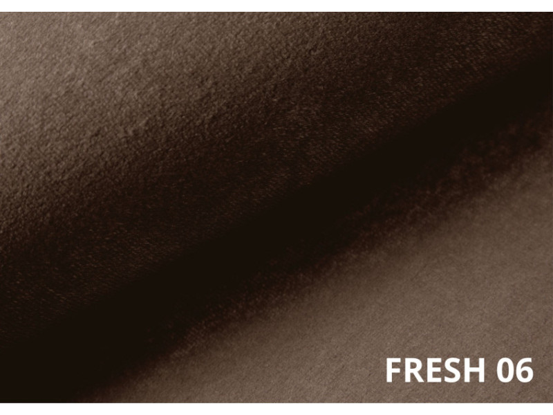 Próbka tkaniny FRESH 06, kolor: Gorzka czekolada, grupa Smart
