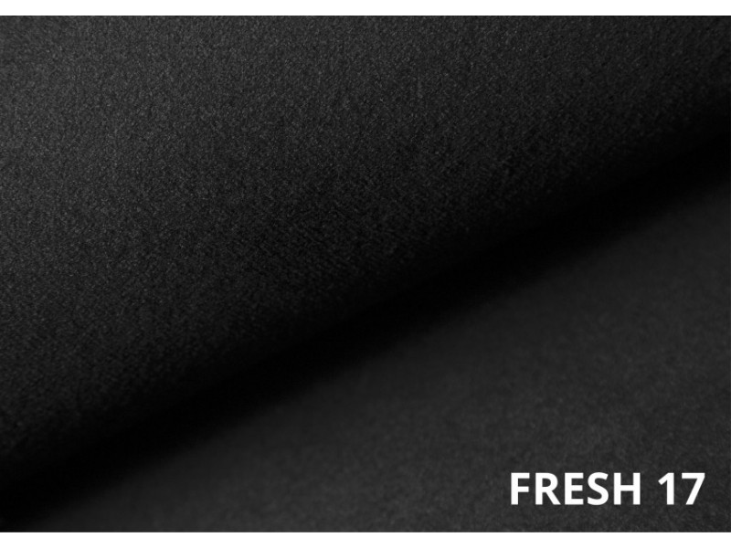 Próbka tkaniny FRESH 17, kolor: Głęboka czerń, grupa Smart