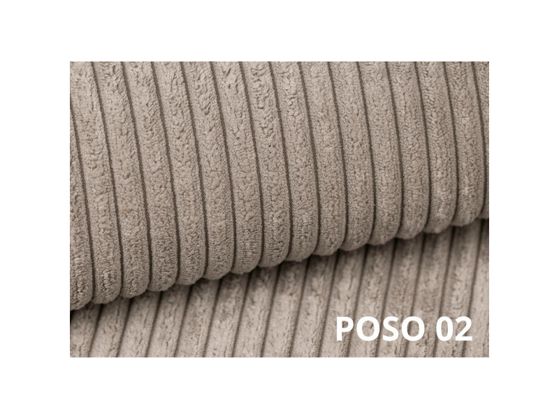 Próbka tkaniny POSO 02, kolor: Szary beż, grupa Premium