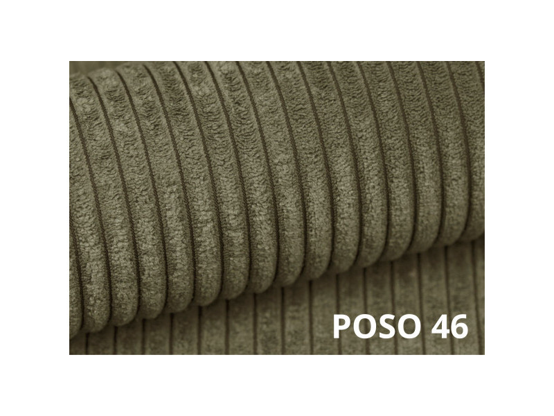 Próbka tkaniny POSO 46, kolor: Zielony PRL, grupa Premium