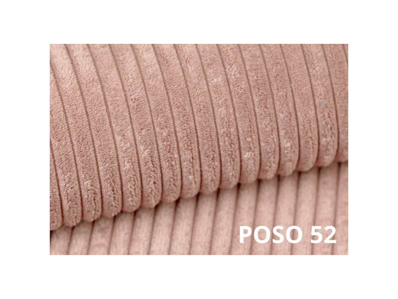 Próbka tkaniny POSO 52, kolor: Pastelowy róż, grupa Premium