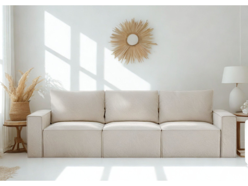 Modułowa sofa Sens szew angielski z funkcją spania